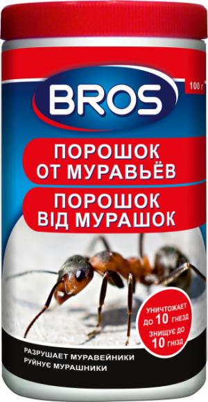 Порошок BROS от муравьев банка 250гр.