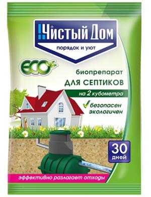 Чистый Дом Средство для септиков и дачных туалетов 75 гр. (47-0099)