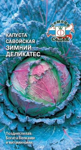 Капуста савойская Зимний деликатес 1 гр.  4690368012782