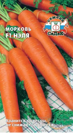 Морковь столовая  Нэля F1  1 гр.  4607015187649