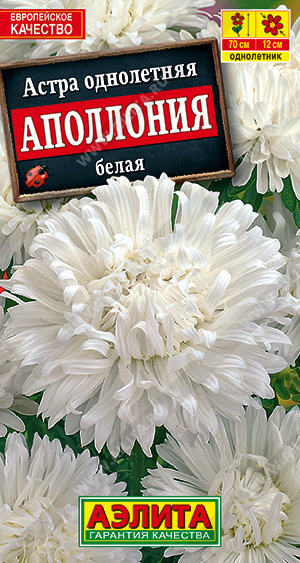 Астра Аполлония Белая 0,2 гр.