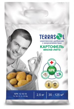 Удобрение TerraSol Картофель 2,5 кг.