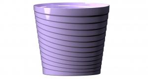 Горшок Верона  диаметр 19  3,8 литра  лаванда (5PL0253)