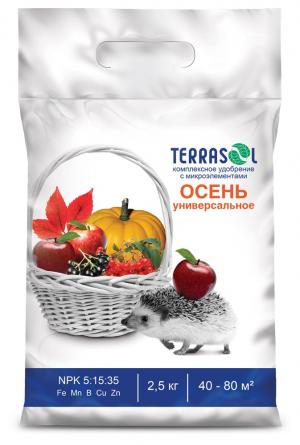 Удобрение TerraSol Осень 2,5 кг.